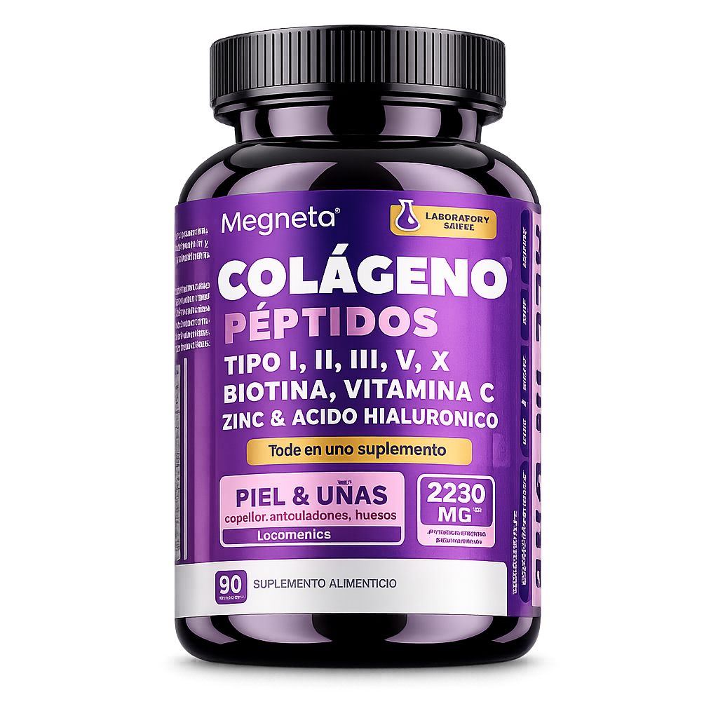 Colágeno con Péptidos Megneta