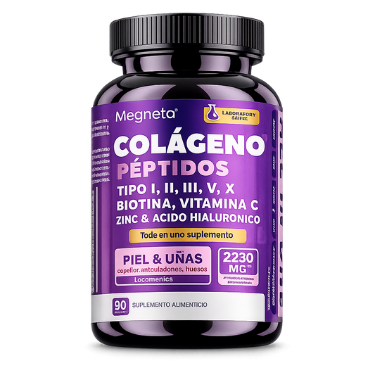 Colágeno con Péptidos Megneta